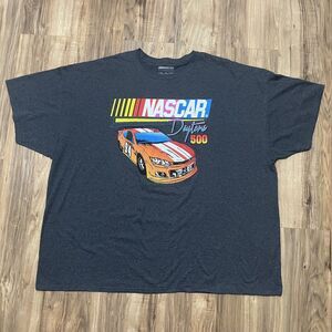 Nascar Daytona 500 Men’s Size 5XL T-Shirt Gray Crew Neck - READ DESCRIPTION
